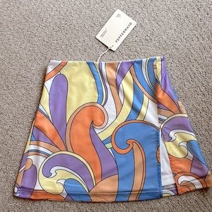 60’s Micro Mini Skirt with Slit